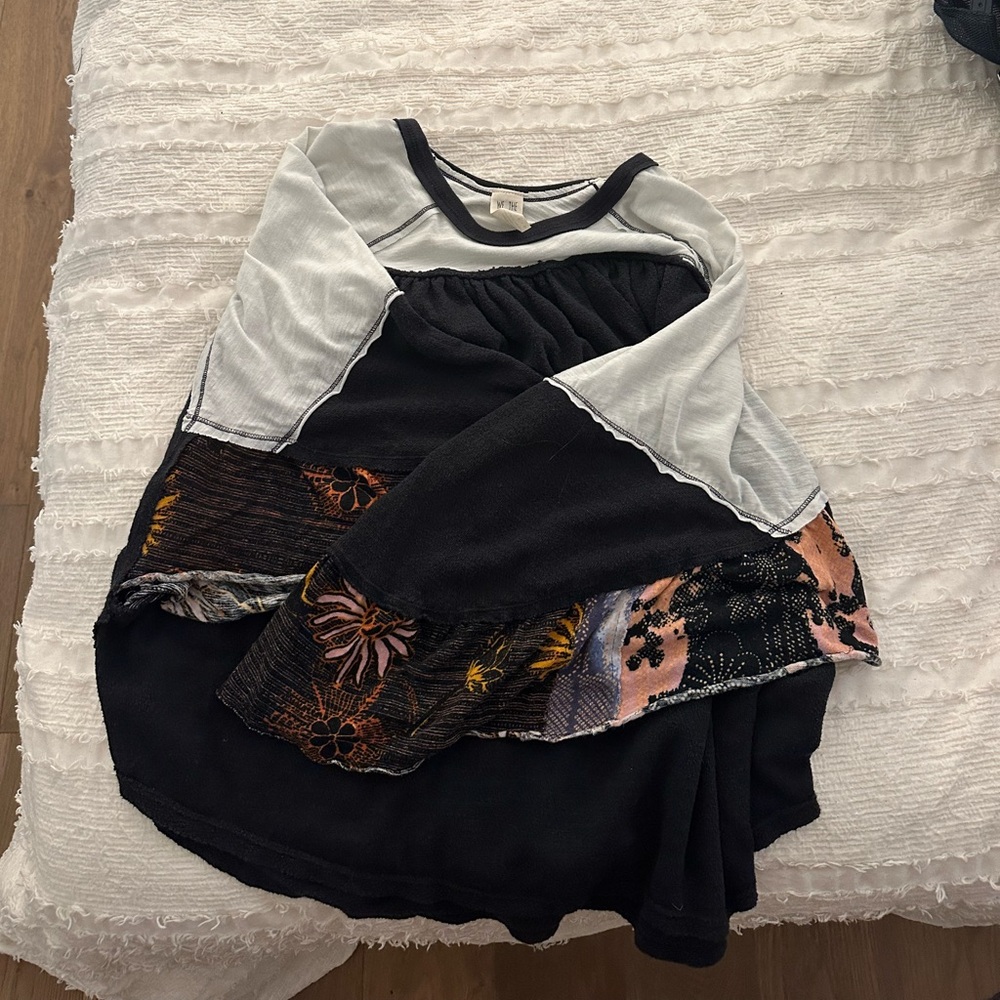 Slightly worn Free people shirt